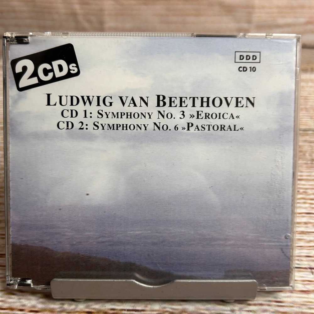 Beethoven Symphony No 3 Eroica No 6 Pastoral 2-CD Pilz Vienna Master Series DDD